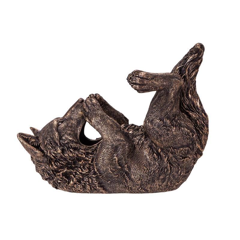 Wolf Wine Bottle Holder