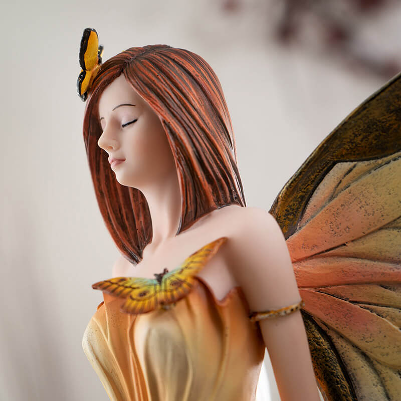 Serene Butterfly Fairy Figurine - Fantasy Gifts & Collectibles