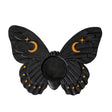 Black butterfly/moth tealight candle holder with gold accents