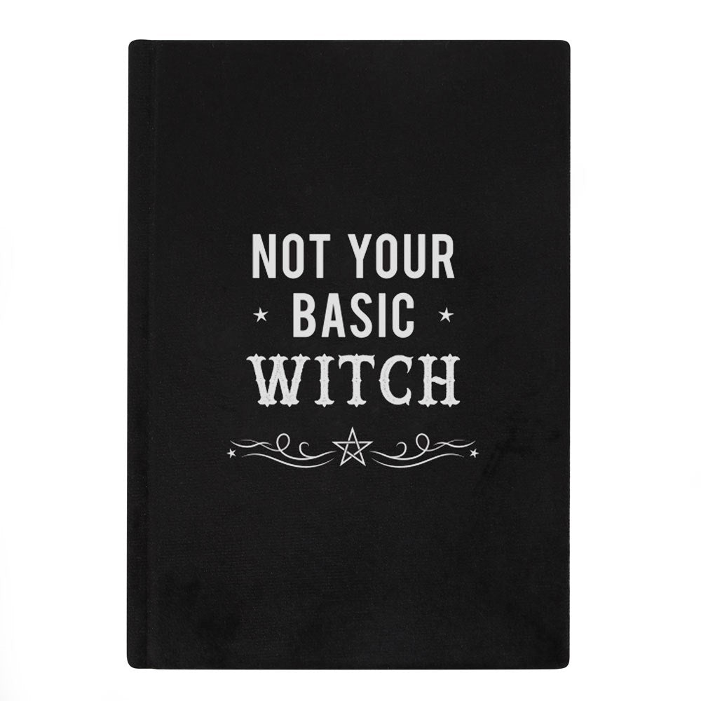 Not Your Basic Witch Velvet Journal