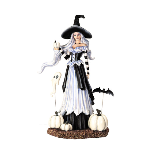 Ghost Pumpkins Witch Figurine by Amy Brown