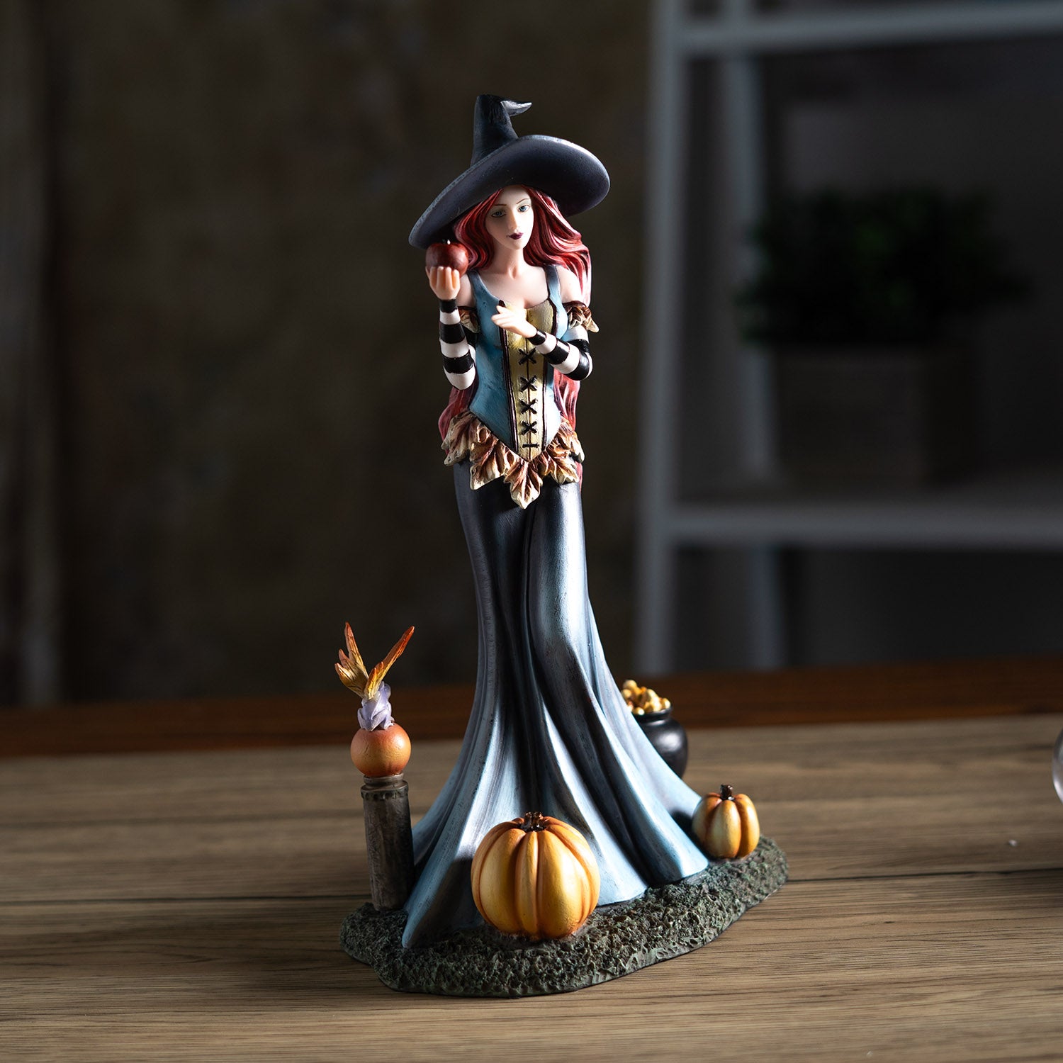 Amy Brown Witches Figurines Set of 6 - Halloween & Fall Décor