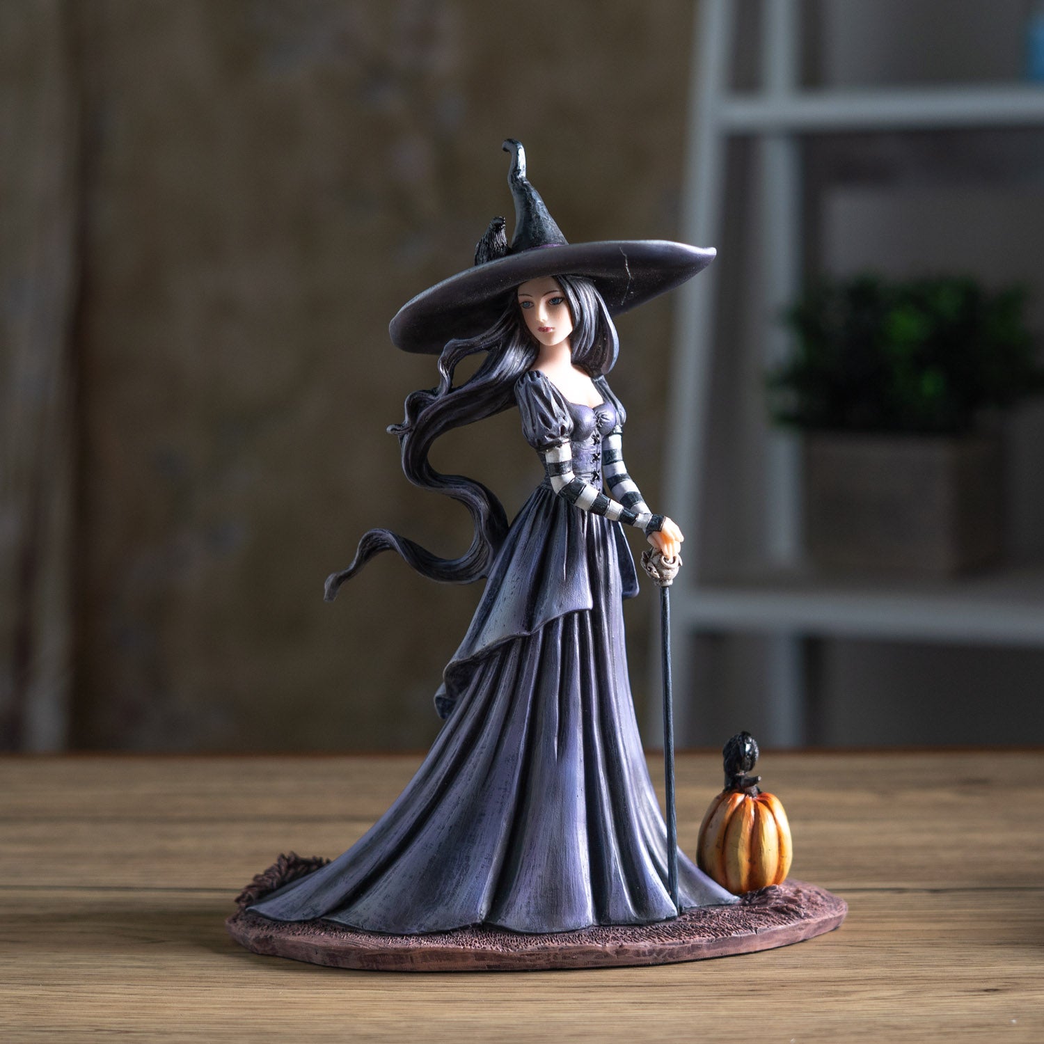 Amy Brown Witches Figurines Set of 6 - Halloween & Fall Décor