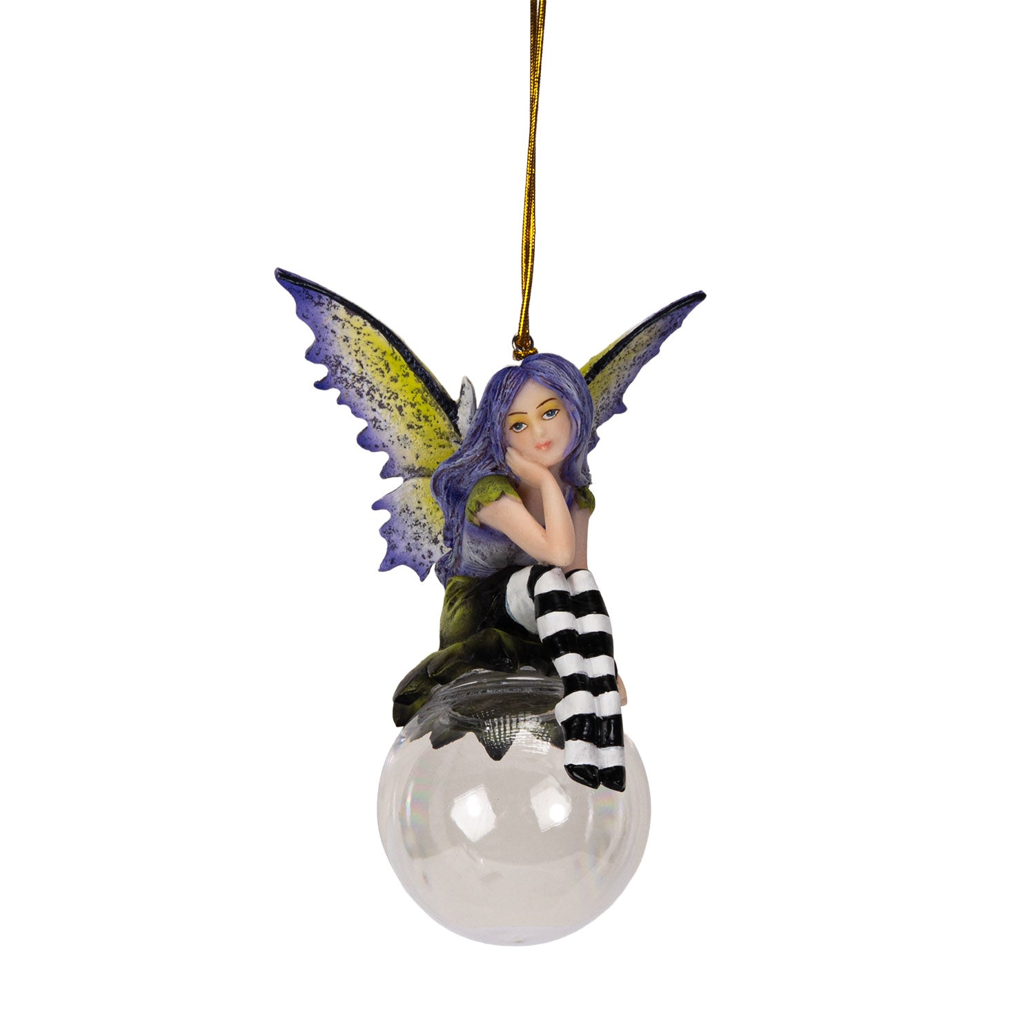 Dulcibelle Bubble Rider Fairy Ornament - Amy Brown Gifts