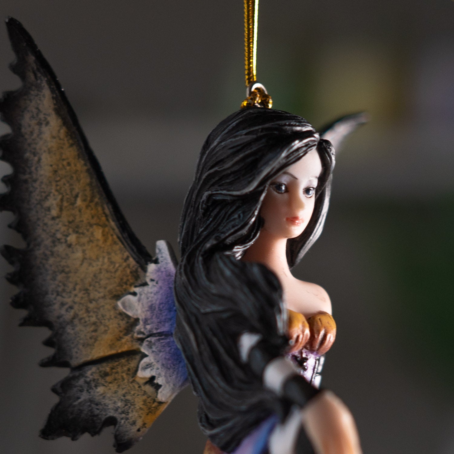 Evangeline Bubble Rider Fairy Ornament - Amy Brown Gifts