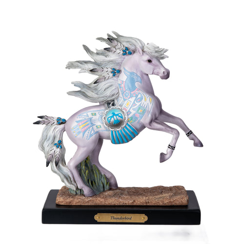 Thunderbird Horse Figurine by Laurie Prindle