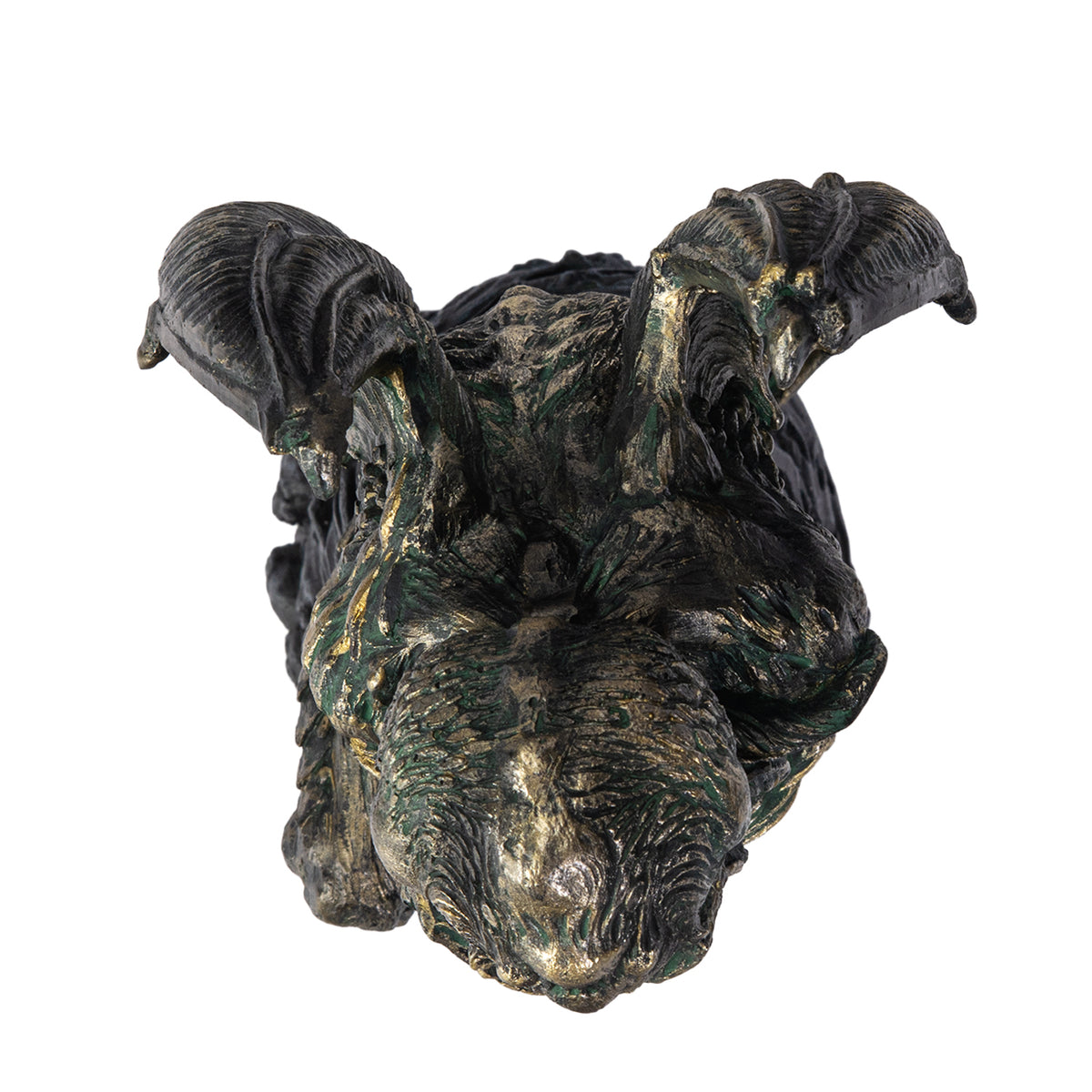 Cthulhu incense burner for cones - shown top down