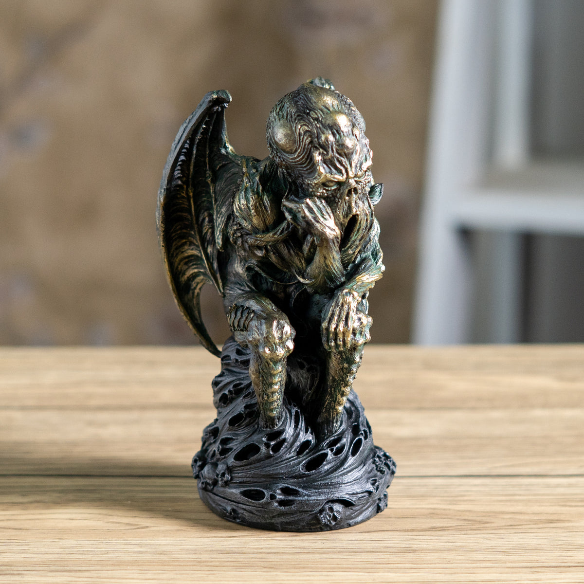 Cthulhu incense burner for cones