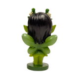 Spirit Fairies Verdia figurine - green pixie, shown from the back