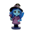 Spirit Fairies figurine - blue Hex pixie with purple dress and star wand