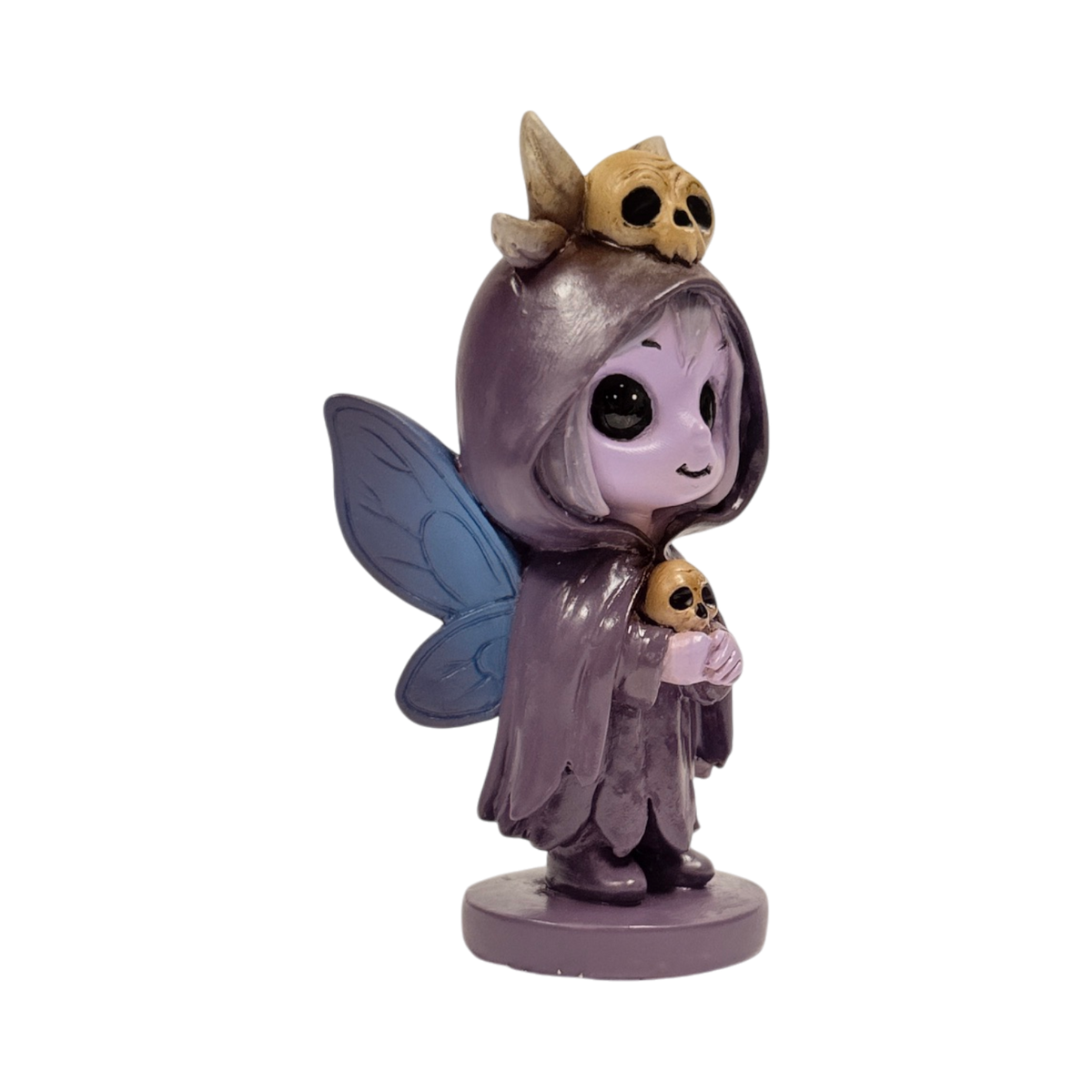 Spirit Fairies figurine, pixie with skulls