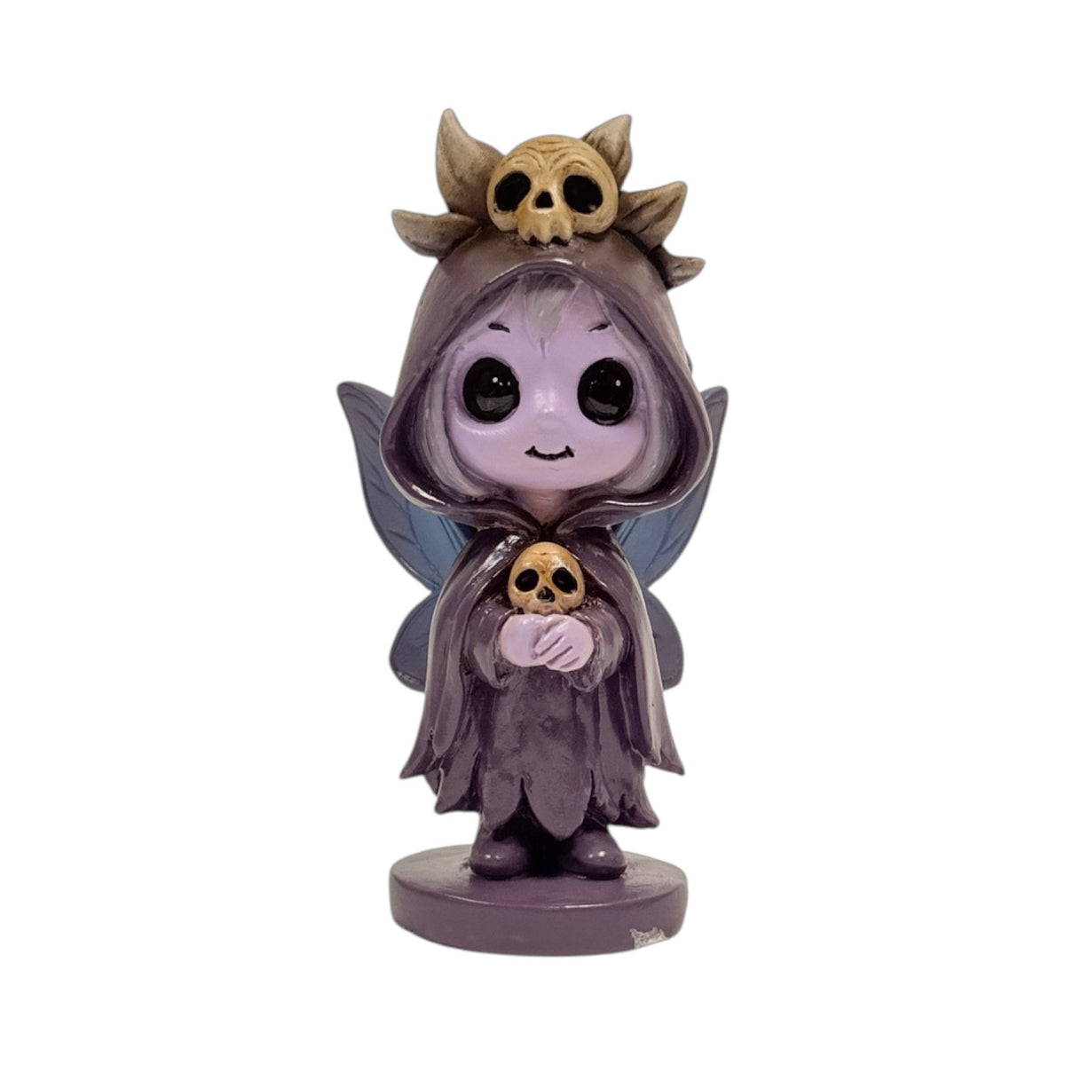 Spirit Fairies figurine, pixie with skulls
