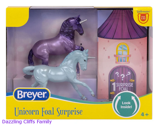 Breyer Mystery Unicorn Foal Surprise Figurines
