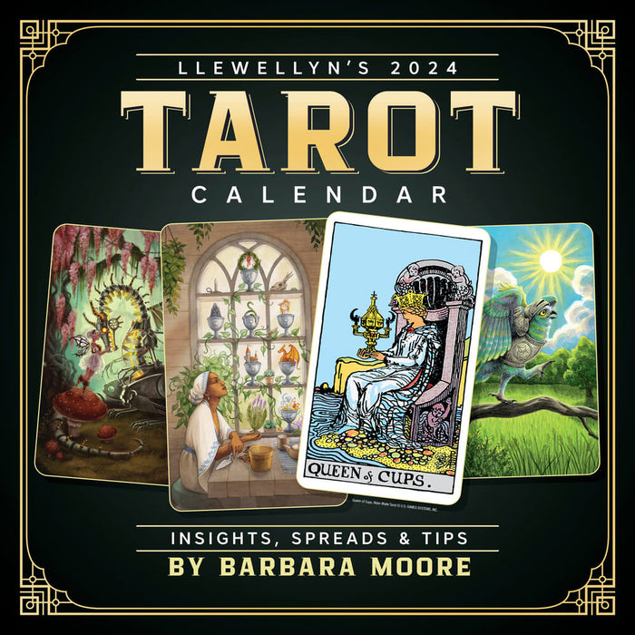 2024 Llewlelyn Tarot Calendar by Barbara Moore