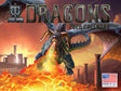 2026 calendar cover with a dragon and fiery background, featuring Tom Wood Fantasy Art logo.