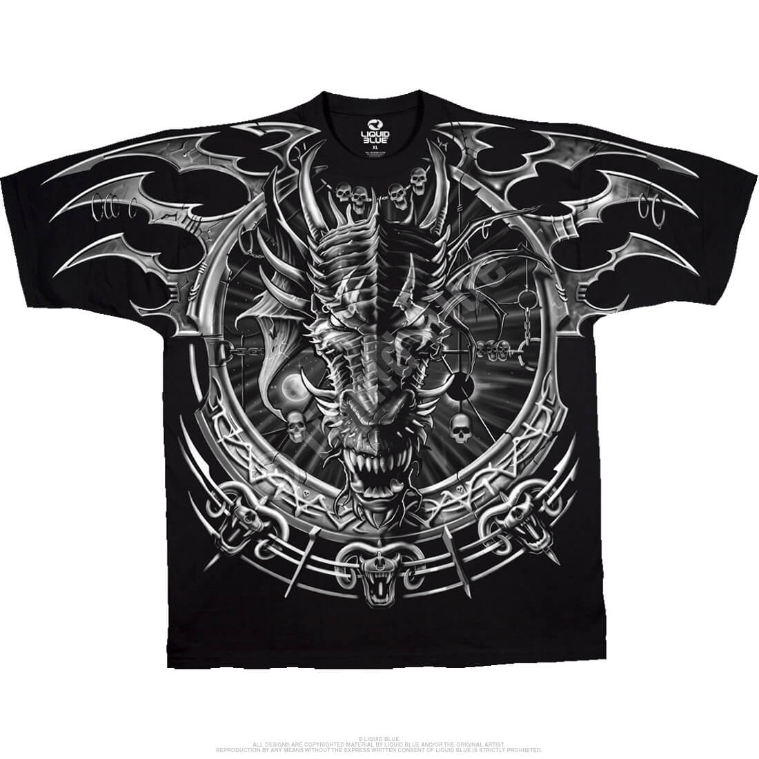 Dragon Catcher Double Sided T-Shirt - Fantasy Clothing and Gifts