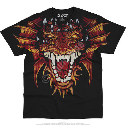 Dragon Head Double Sided T-Shirt