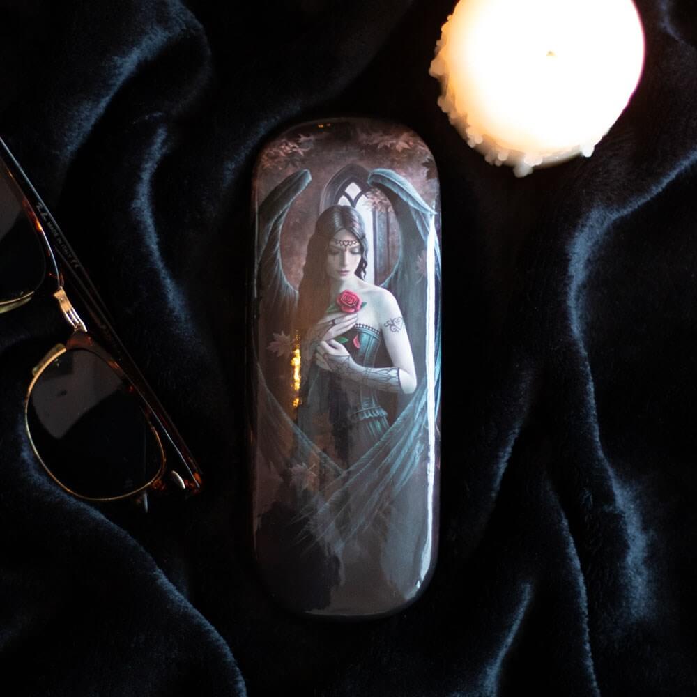 Angel Rose hard glasses case