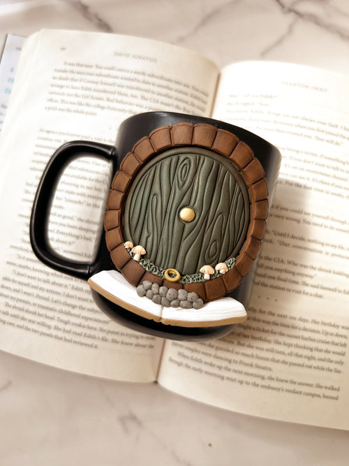 The Shire Hobbit Door Mug
