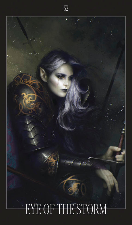 The Oracle of the Vampire Fae - Eye of the Storm card art example