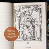 Tarot Journal & Coloring Book by Jake Baddeley - Justice image