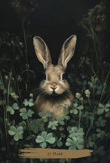 Haunted Cottage oracle deck - 21. Hare card example