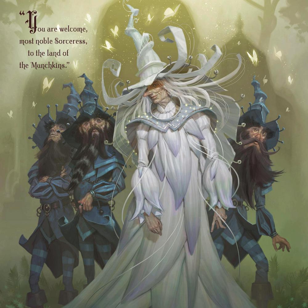 2026 Wizard of Oz calendar by Paolo Barbieri, Sorceress and Munchkins