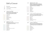 Table of contents for Mystical Guide to Cats book