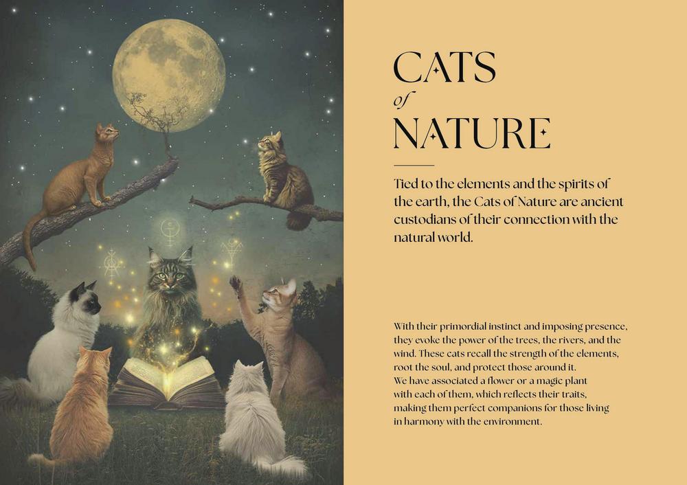 Cats of Nature - "Tied to the elements & the spirits of the earth..."