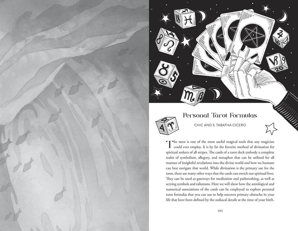Page example of 2027 Magical Almanac about Tarot