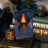 Avalon Visions oracle deck, The Nine Morgans card