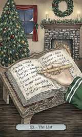 The Yuletide Tarot & Guidebook - The List Card