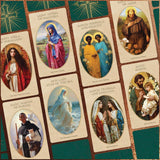 Set of religions oracle cards - Messages of the Saints - card examples