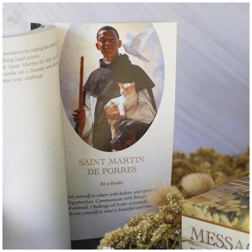 Set of religions oracle cards - Messages of the Saints - Saint Martin de Porres