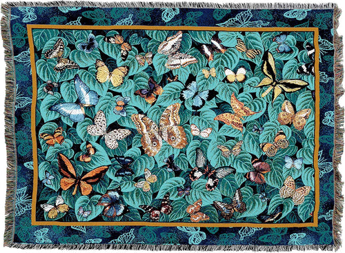 Butterfly Dance Tapestry Blanket