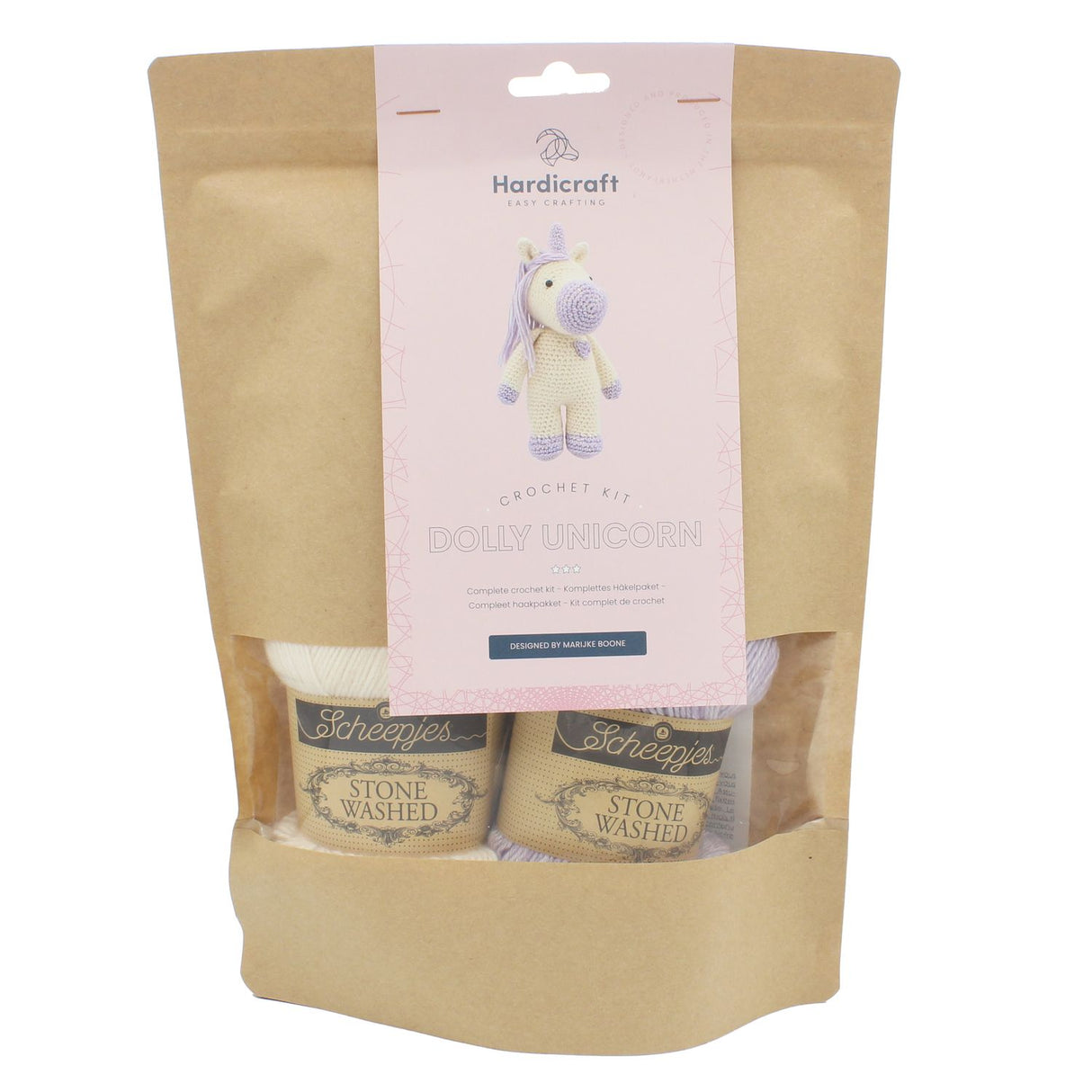 Dolly the Unicorn Crochet Kit including yarn