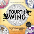 Book cover of 'Fourth Wing' coloring book 