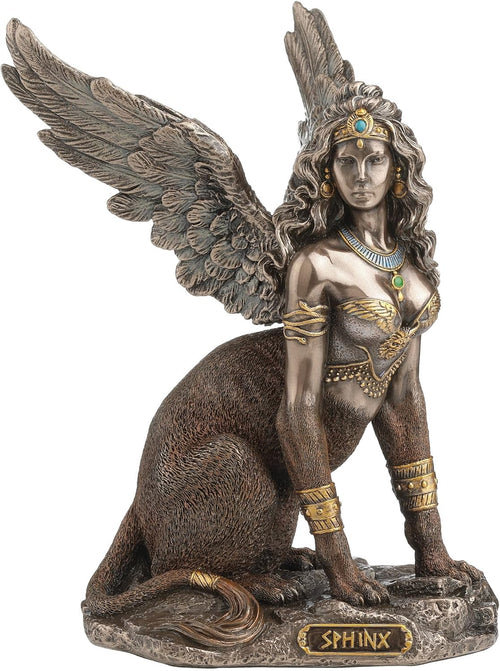 Greek Sphinx, Riddler of Thebes Figurine