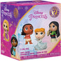 Box of Disney Princess Mystery Minis figurines with characters on a purple and pink background