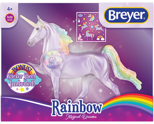Breyer Rainbow Magical Unicorn Figurine
