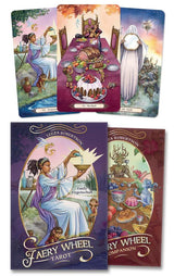 Faery Wheel Tarot deck - box, book and card examples
