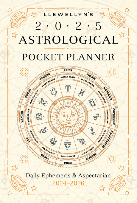 Llewellyn's 2025 Astrological Pocket Planner - Daily Ephemeris & Aspectarian - 2024-2026