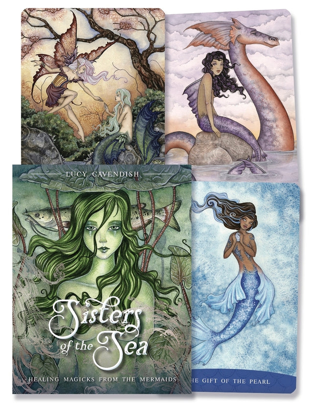 Sisters of the Sea oracle deck with artwork by Amy Brown - "Healing magicks from the Mermaids"
