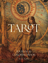 Tarot Journal & Coloring Book by Jake Baddeley - front cover