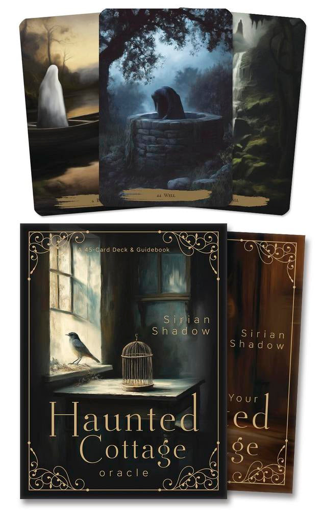 Haunted Cottage oracle deck, with guidebook
