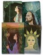 Avalon Visions oracle deck box and card examples