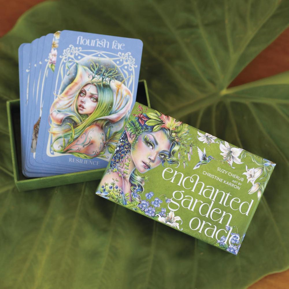 Enchanted Garden Oracle deck with cards