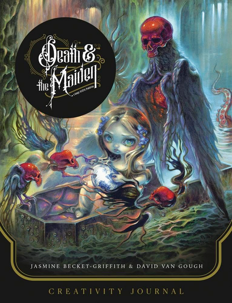 Death & The Maiden Creativity Journal - front cover