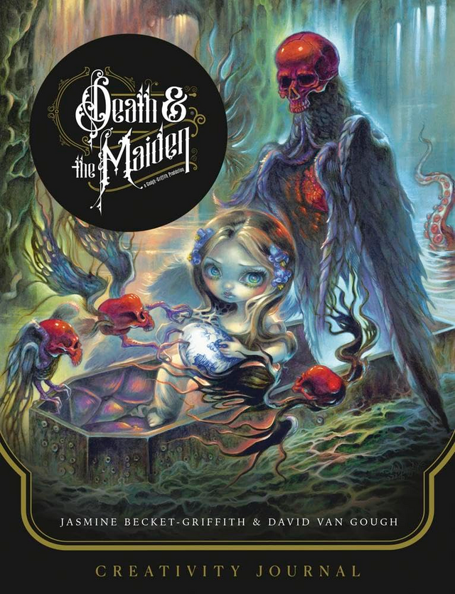 Death & The Maiden Creativity Journal - front cover