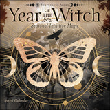 Calendar cover for 'Year of the Witch' with butterfly and eagle design